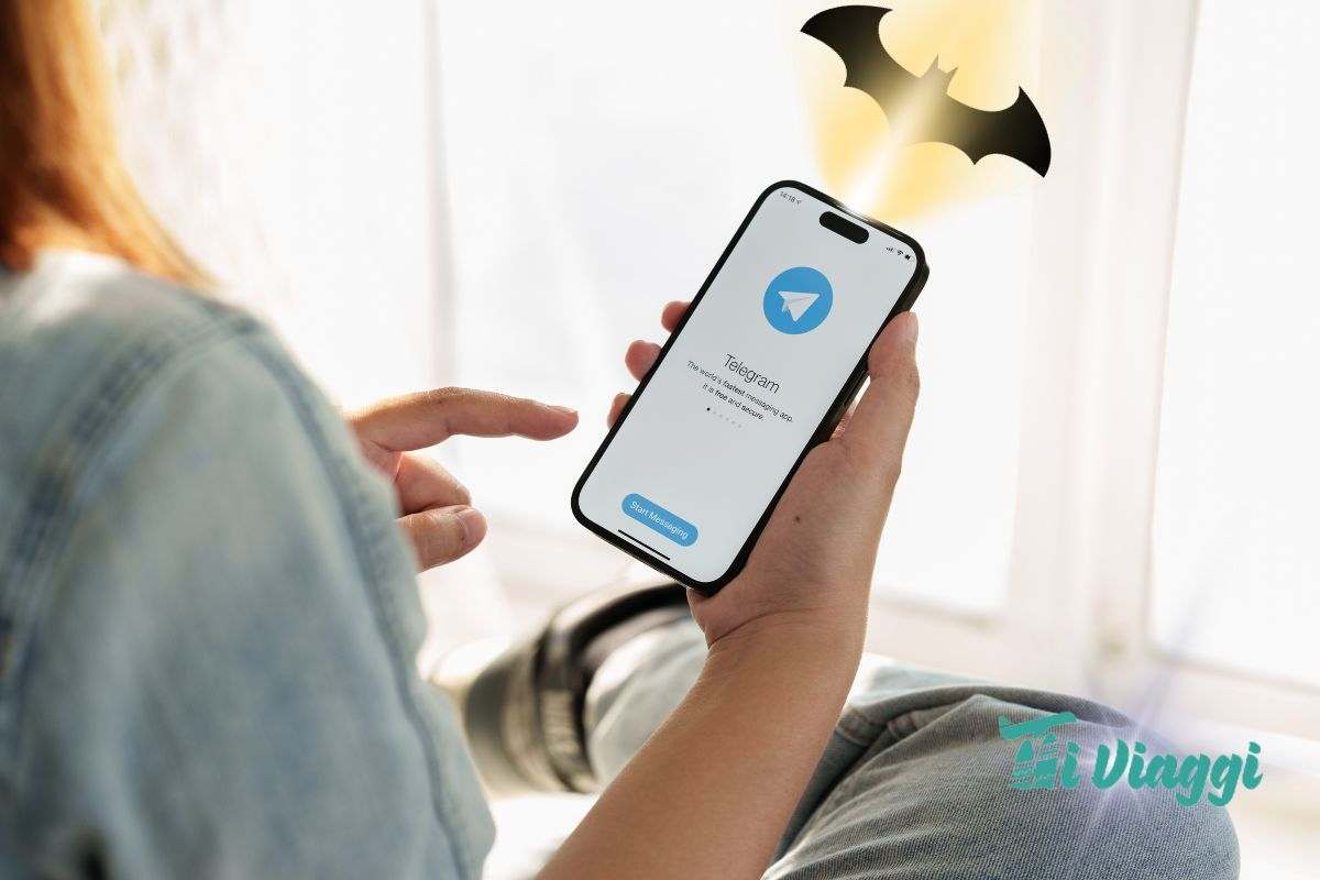 La nuova modalità Batman di Telegram 