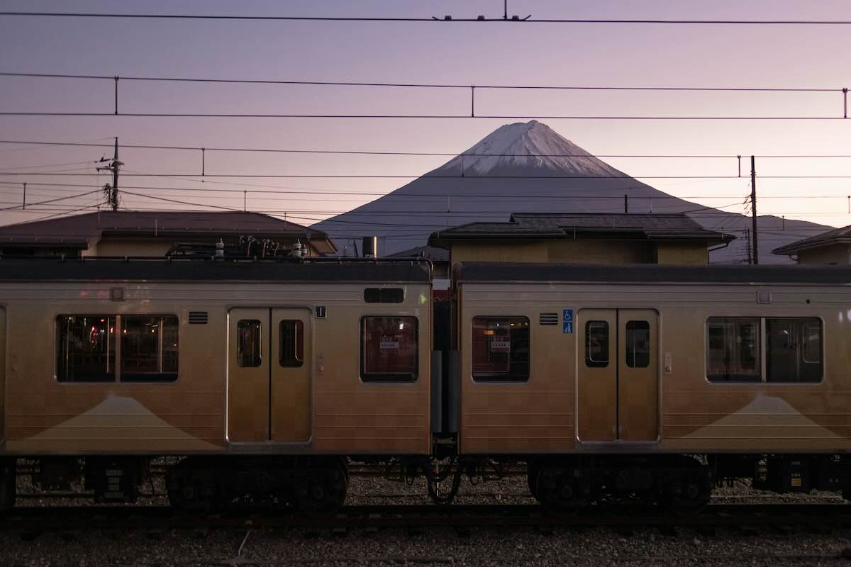 treno in giappone