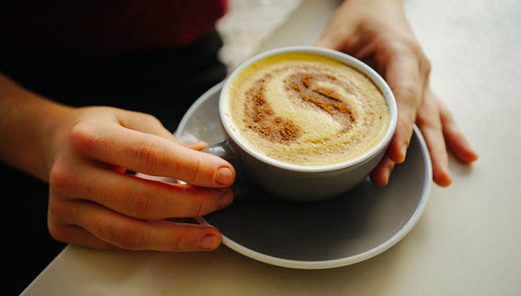 Cappuccino alla curcuma