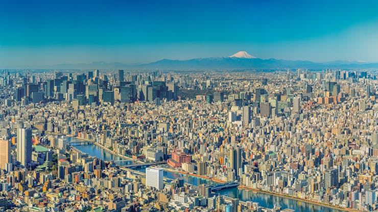 Tokyo dall'alto