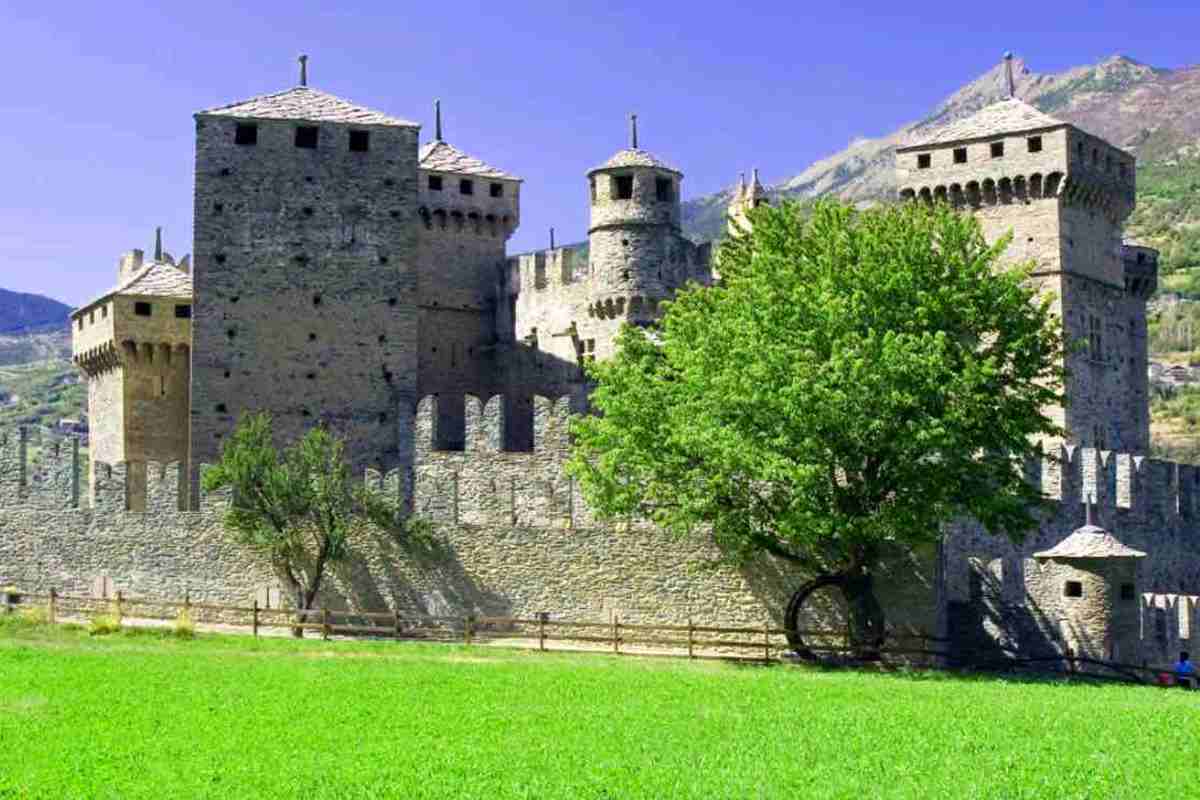 Castello uscito da una fiaba