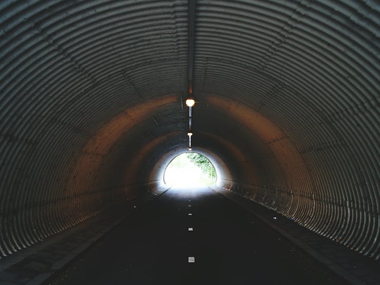 La costruzione del tunnel