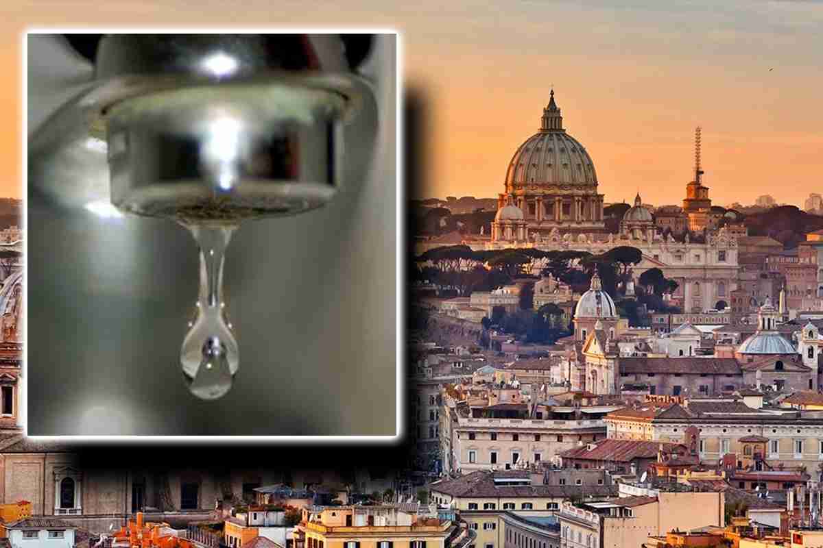 Roma senza acqua