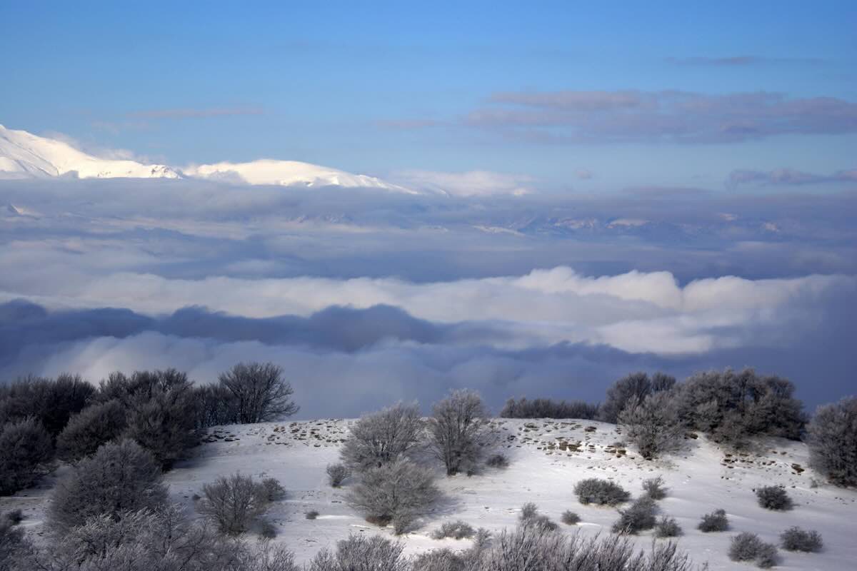 Abruzzo con la neve