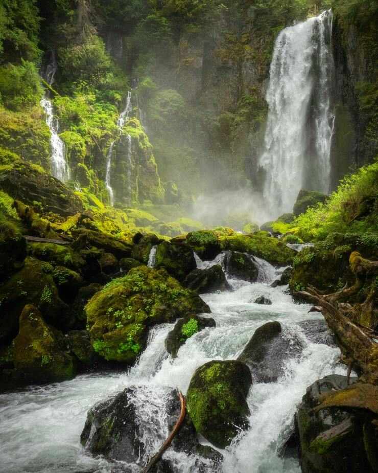 Cascata alta 30 metri