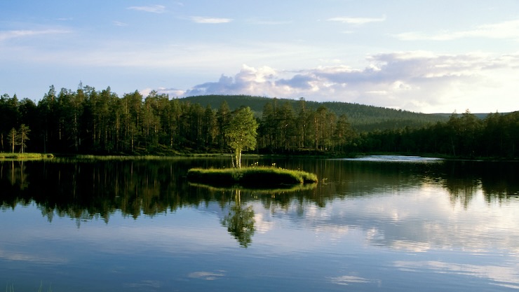 Lago in Finlandia