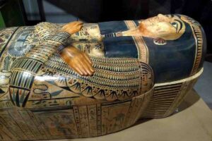 Sarcofago di una mummia egizia