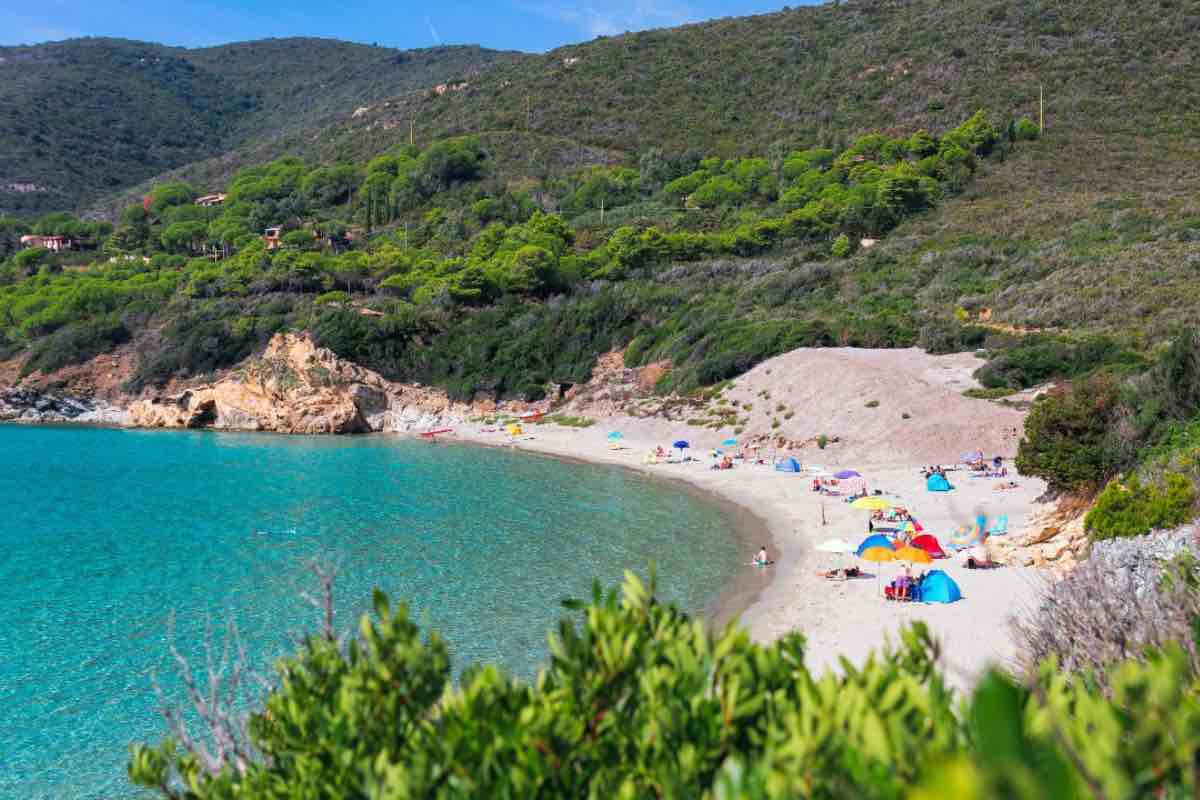 Spiaggia italiana un vero paradiso