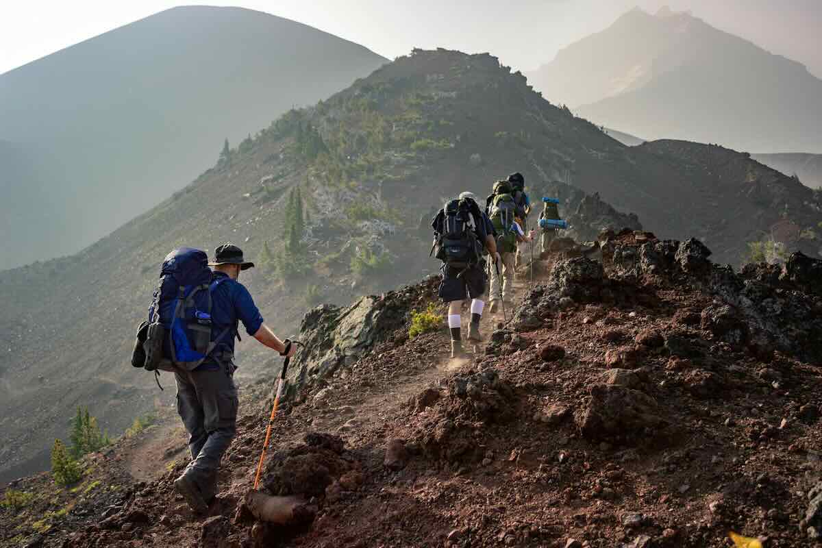 Trekking in montagna