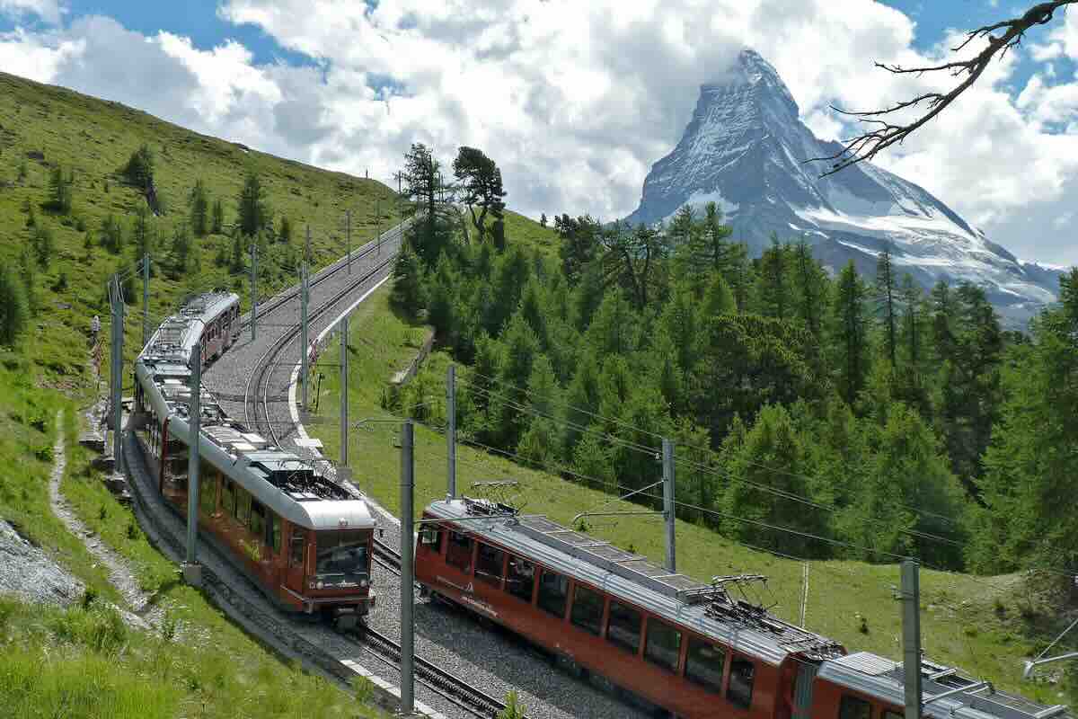 gornergrat bahn e il matterhorn