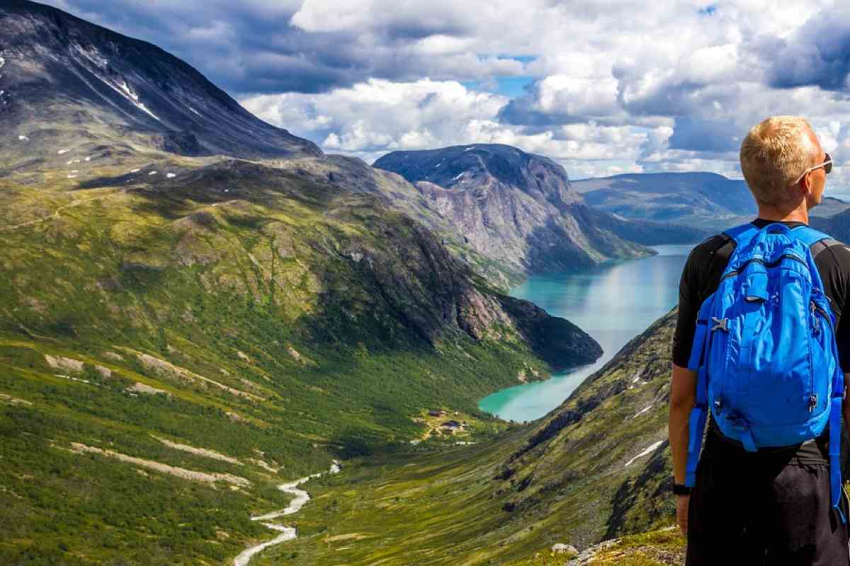 Vista panoramica in Italia