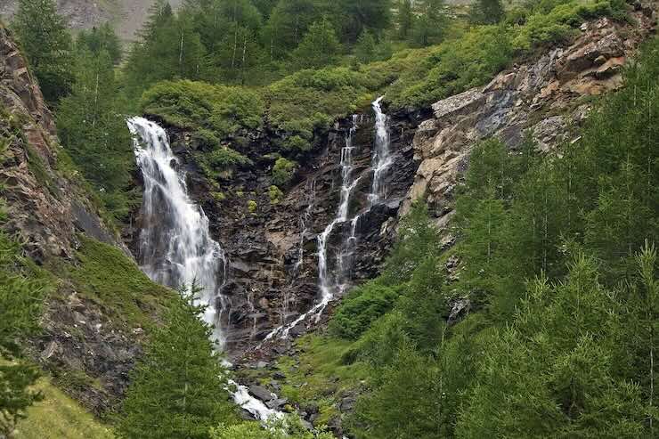 Cascata in Valle d'Aosta