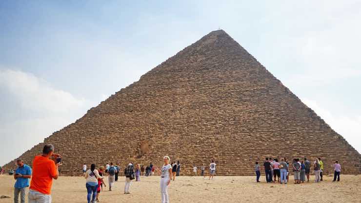 Costruzione della piramide