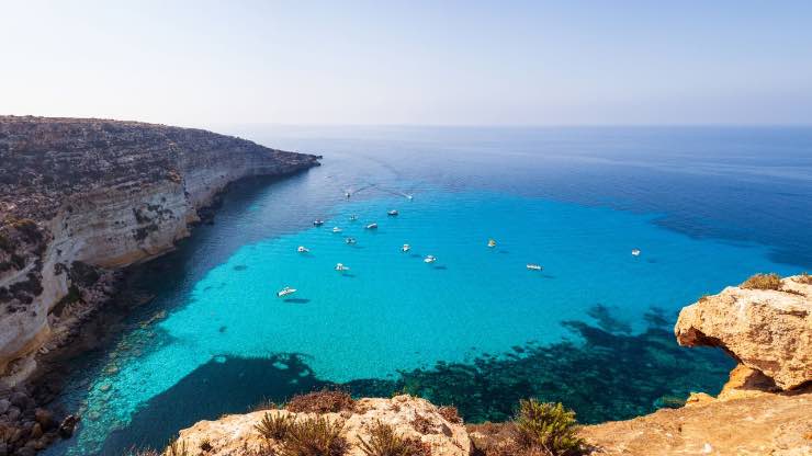 Panorama di Lampedusa