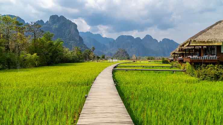 Panorama di Laos