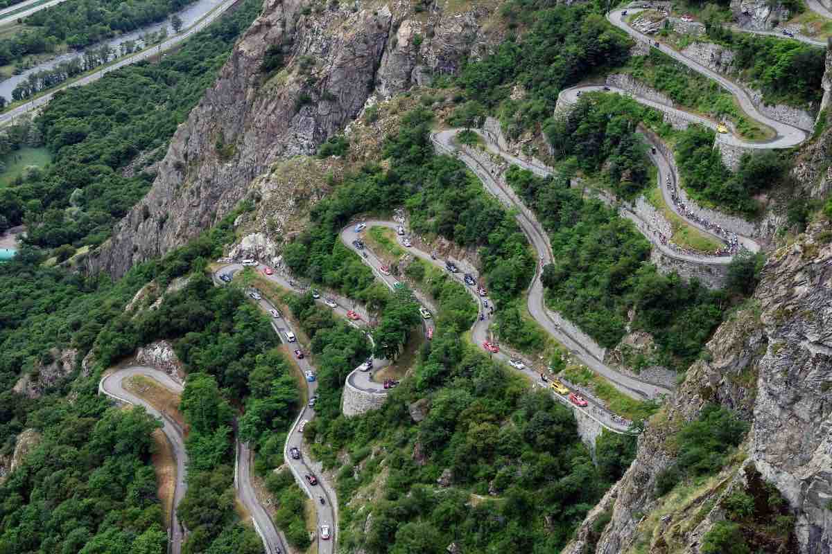 Strada amanti delle moto