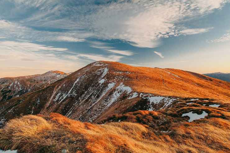 Colline per le vacanze a settembre